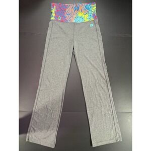 Nike‎ Yoga Pants Women Size XL Fold Down Waist Gray NWT